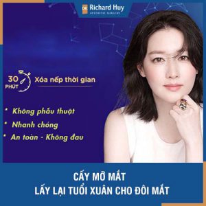 Cấy mỡ mắt - Lấy lại tuổi xuân cho đôi mắt