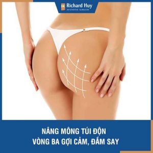 Nâng mông túi độn - Vòng ba gợi cảm và đắm say