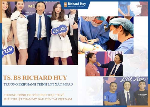 Bác sĩ Richard Huy đồng hành cùng chương trình hành trình lột xác 