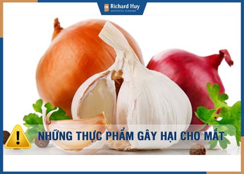 Thực phẩm gây hại cho mắt 