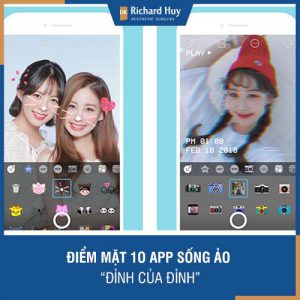 Điểm mặt top 10 app sống ảo thần thánh “đỉnh của đỉnh