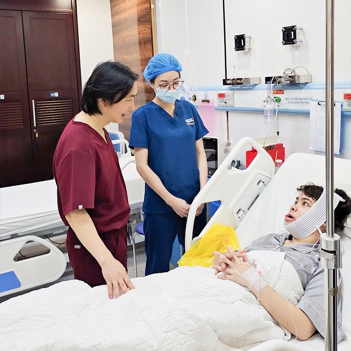 After surgery, clients receive care and monitoring in the post-operative room. 