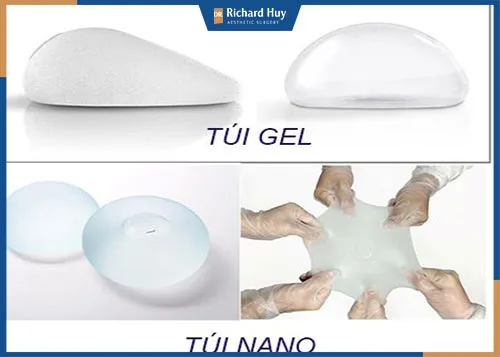 Nâng ngực túi gel khác gì với đặt túi Nano Chip?