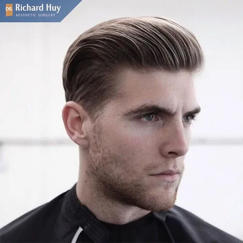 Tóc vuốt ngược truyền thống Tóc vuốt ngược truyền thống