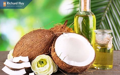 Bí quyết trẻ hóa da với dầu dừa