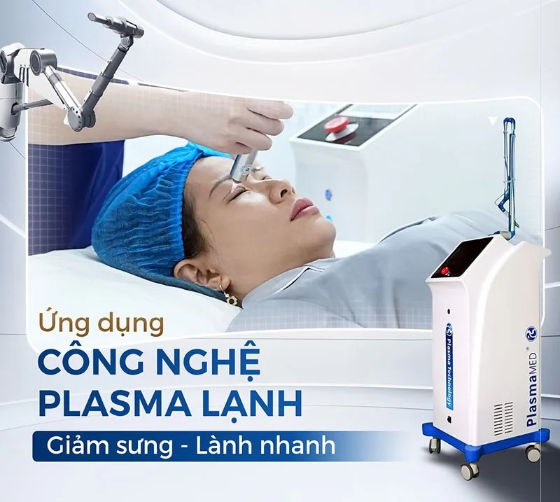 Chiếu tia Plasma lạnh giúp vết thương giảm sưng, nhanh lành