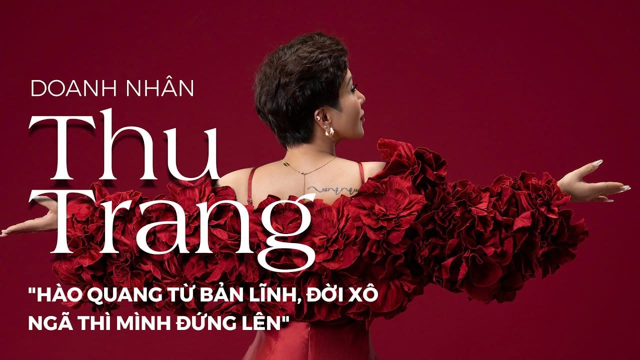 Ca sĩ, doanh nhân Thu Trang mạnh mẽ 